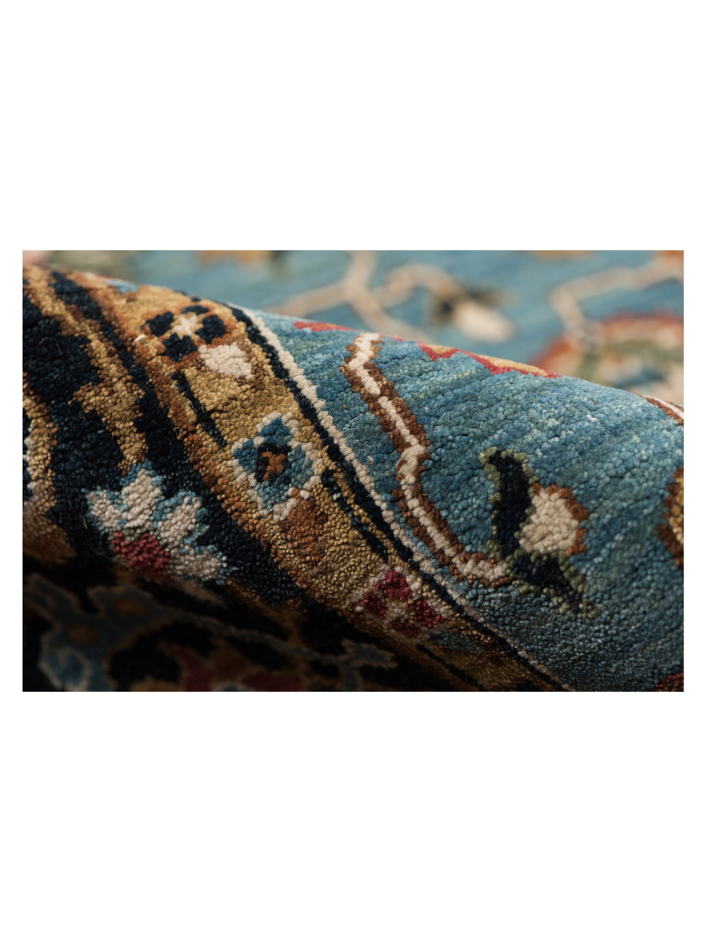 Limited Sophie PRT-224 TURQUOISE  Traditional Knotted Rug