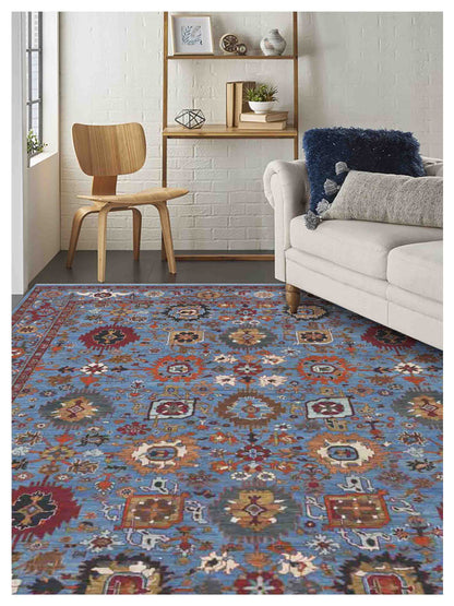 Limited Sophie PRT-423 Blue Traditional Knotted Rugs