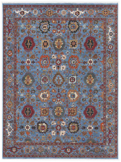Limited Sophie PRT-423 Blue Traditional Knotted Rug