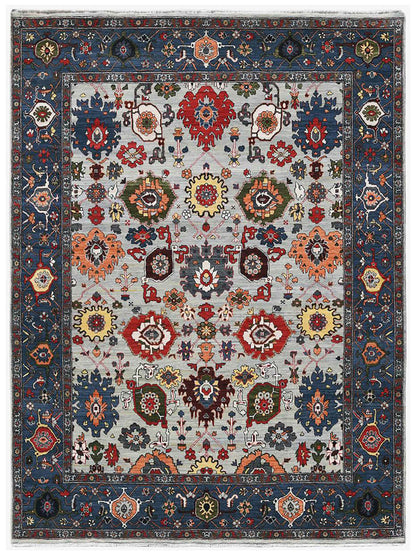 Limited Sophie PRT - 501 SKY BLUE DENIM Traditional Knotted Rug - Rugs - Limited - Atlanta Designer Rugs