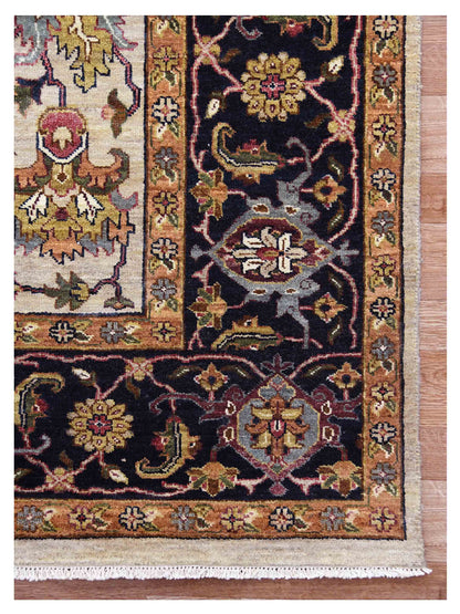 Limited Sophie PRT - 222 CAMEL BLUE Traditional Knotted Rug - Rugs - Limited - Atlanta Designer Rugs