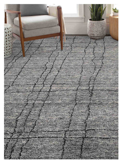 Artisan Marion Grey Transitional Knotted Rug - Rugs - Artisan - Atlanta Designer Rugs