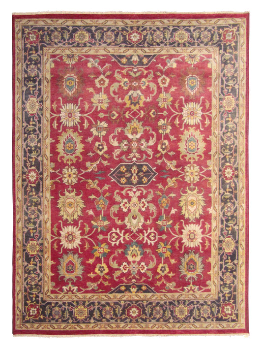 Super Helena CB-215 Red Traditional Knotted Rug