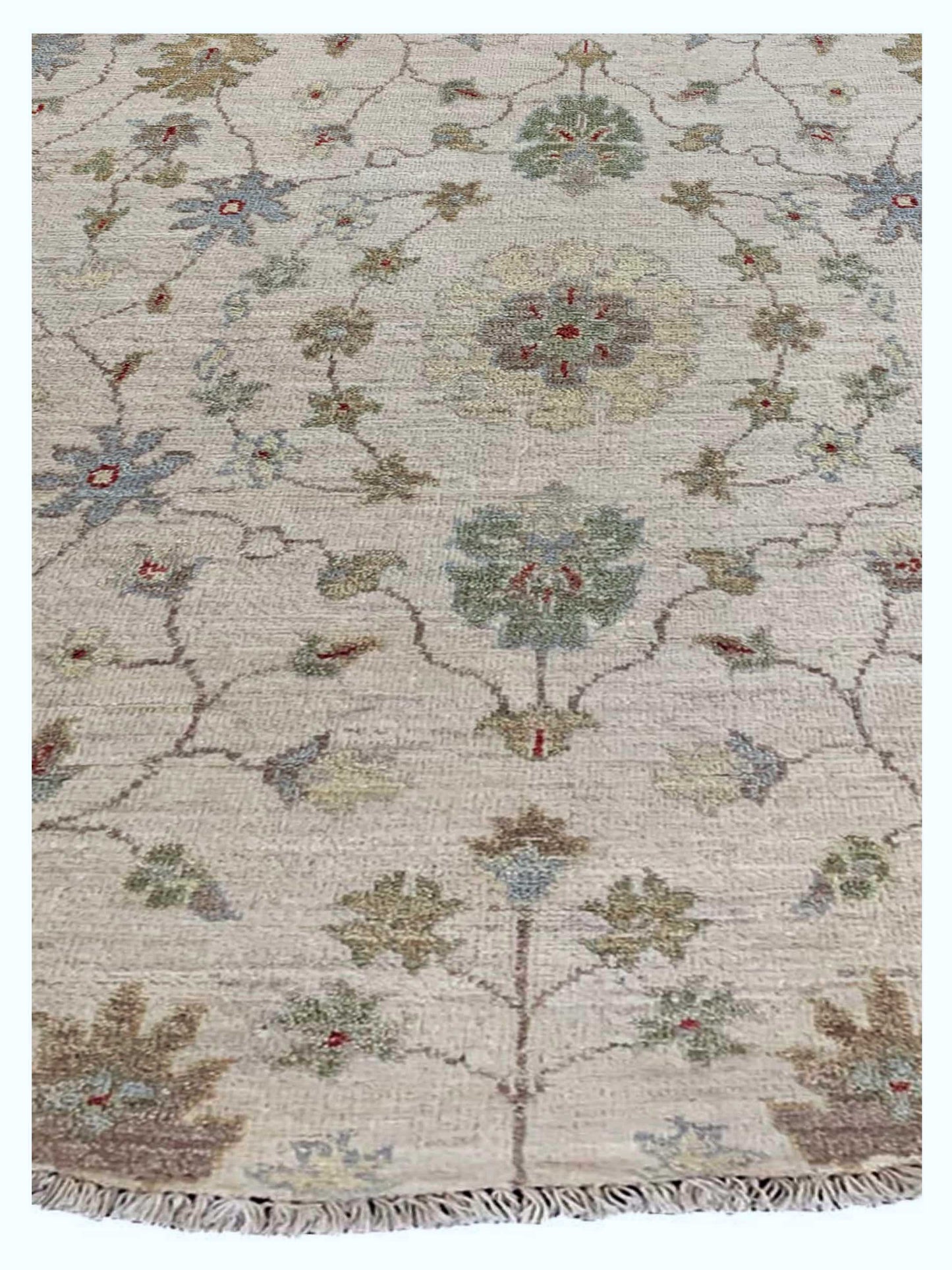 Artisan Patricia  Beige  Traditional Knotted Rug