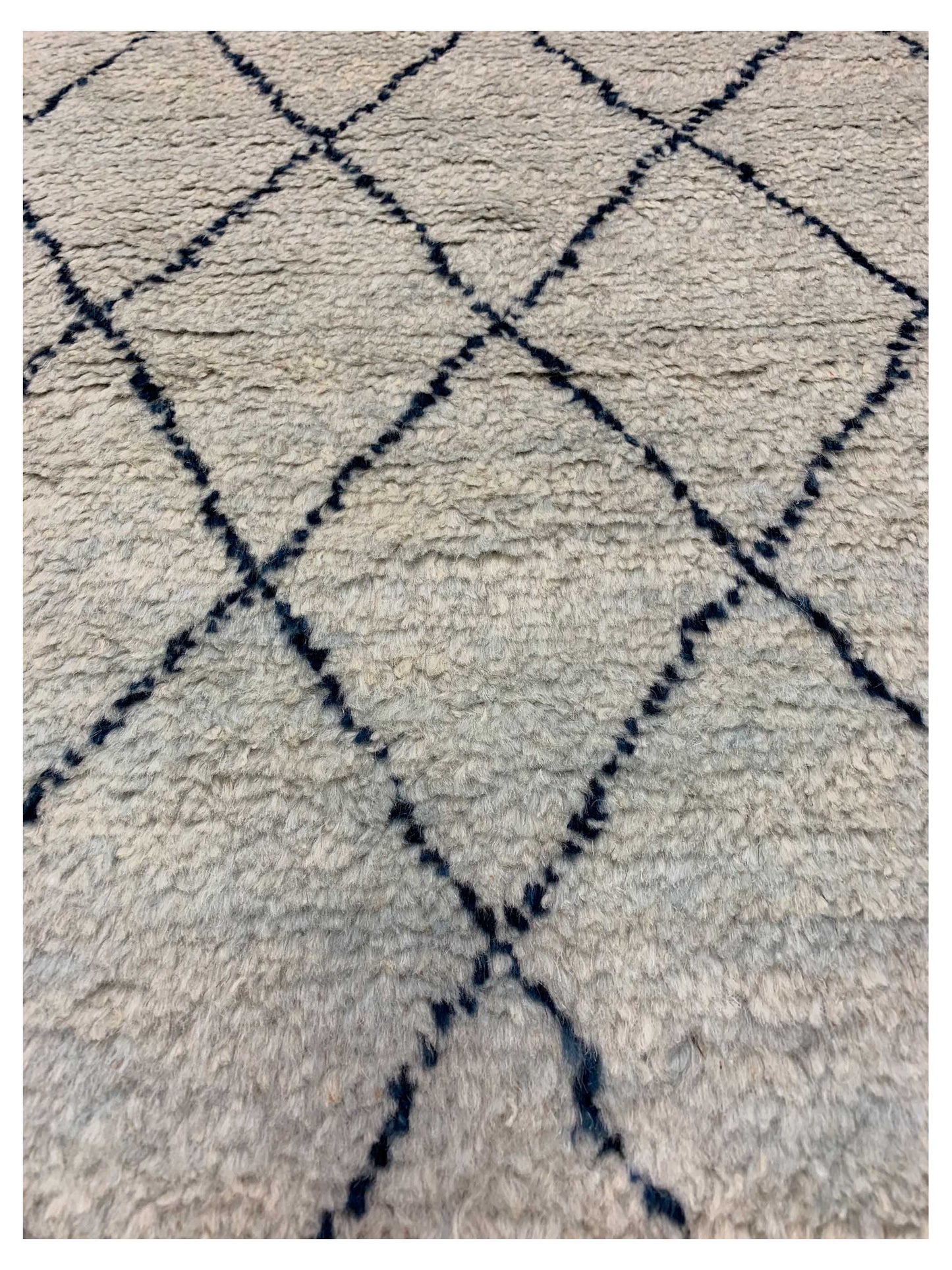 Artisan Maria  Natural Blue Transitional Knotted Rug