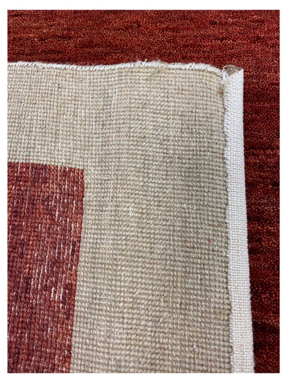Artisan Lorraine Red Multi Modern Knotted Rug - Rugs - Artisan - Atlanta Designer Rugs