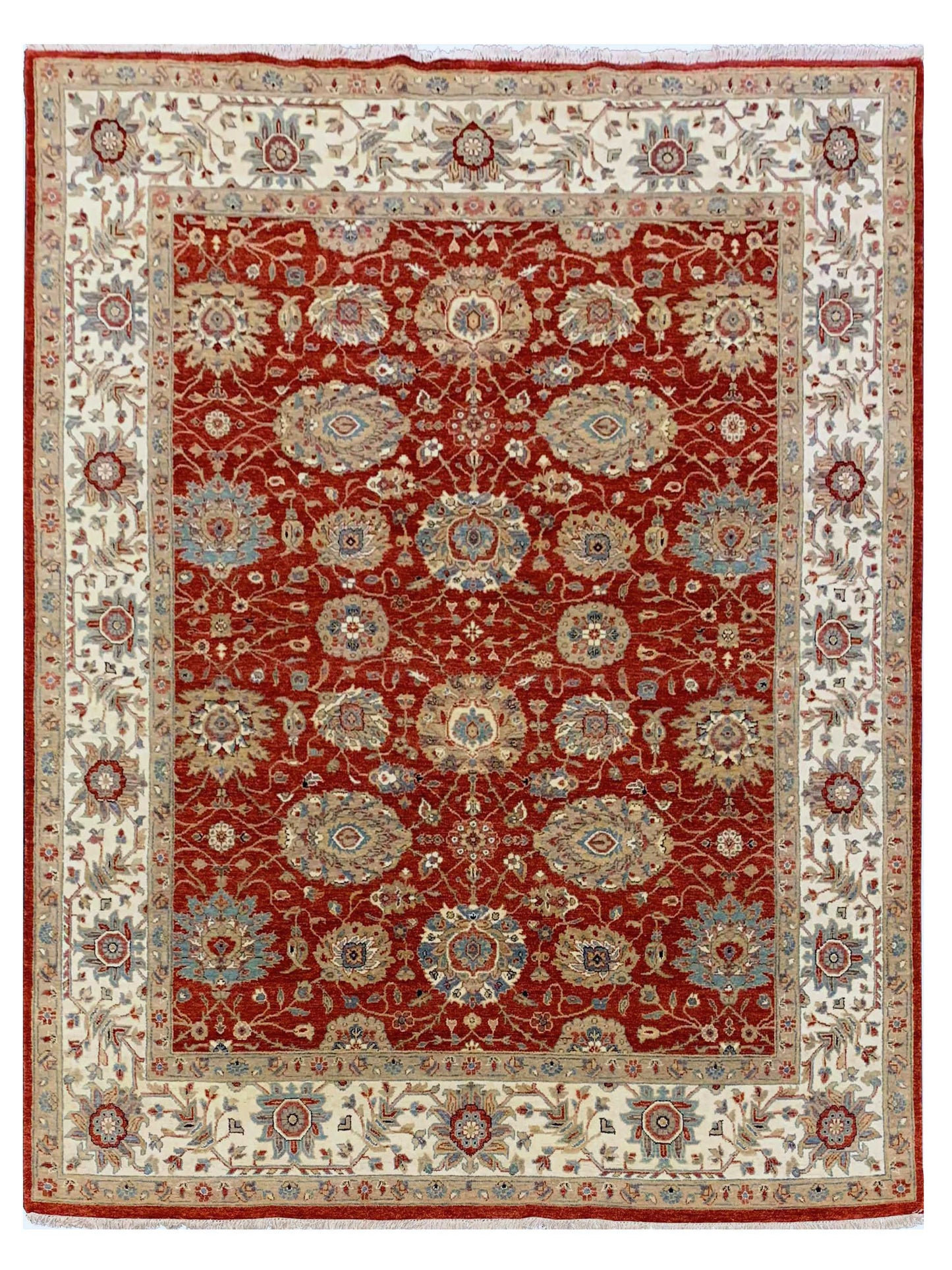 Artisan Anna TD-110 Red Traditional Knotted Rug