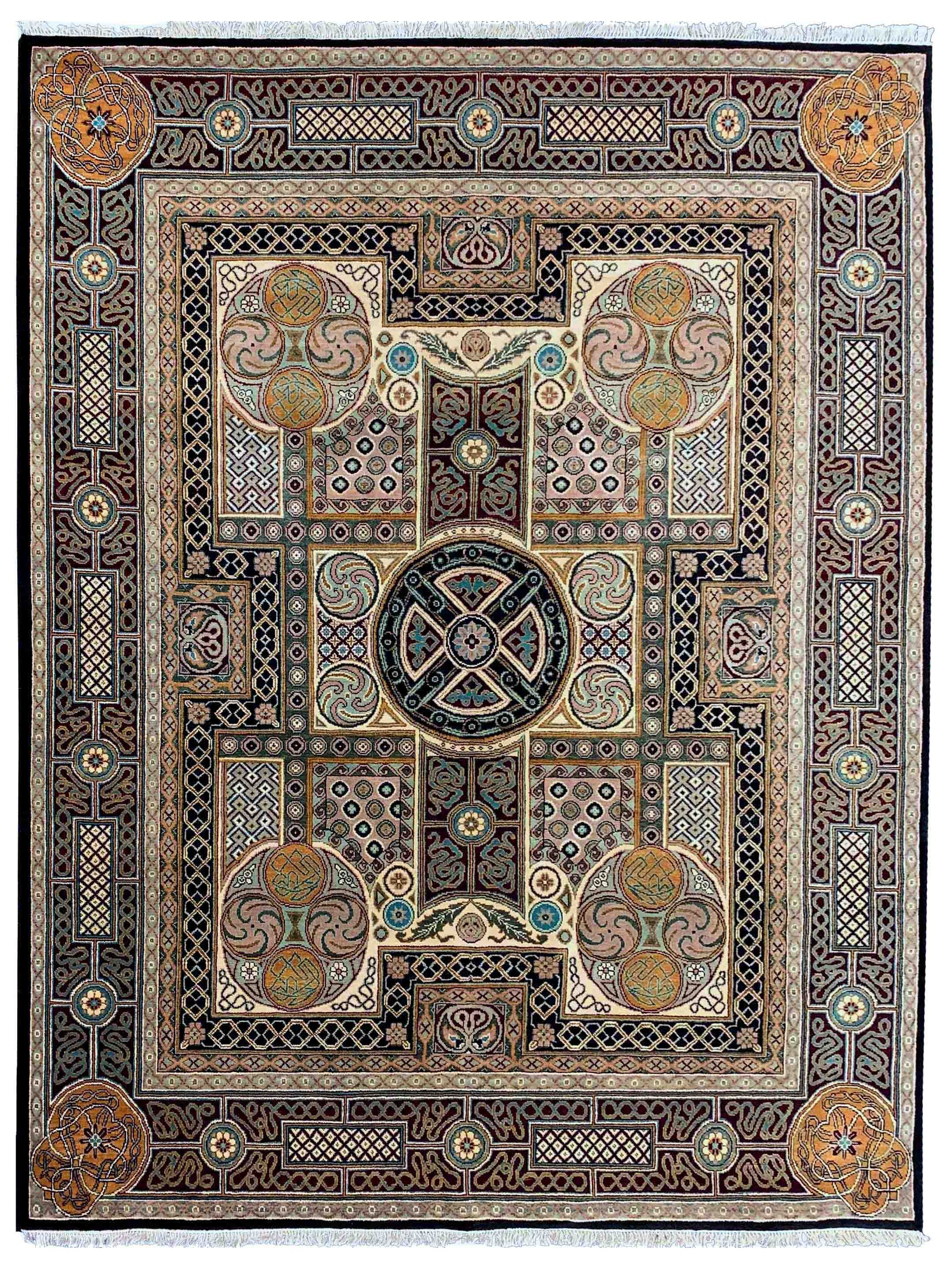 Artisan Jessica 805 Black Traditional Knotted Rug