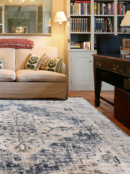 Limited Paget PO-302 STEEL GRAY Traditional Machinemade Rugs