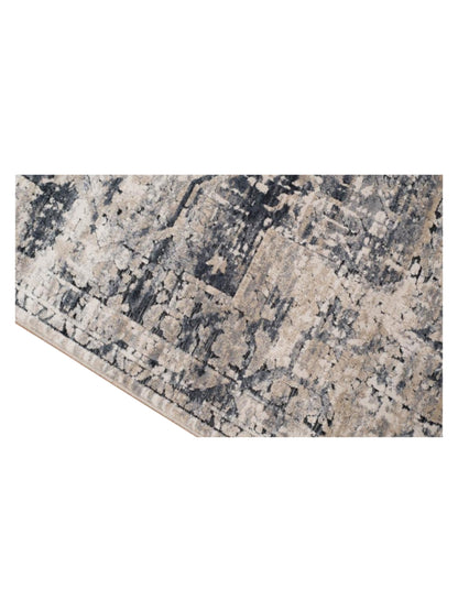 Limited Paget PO-305 IVORY GRAY Traditional Machinemade Rugs