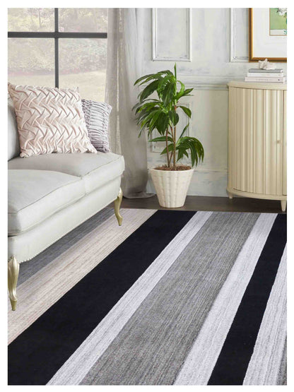 Limited BROOME BR-717 Charcoal Transitional Woven Rug