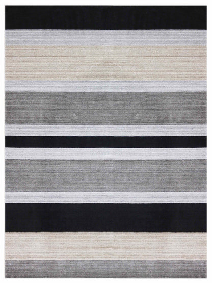 Limited BROOME BR-717 Charcoal Transitional Woven Rug