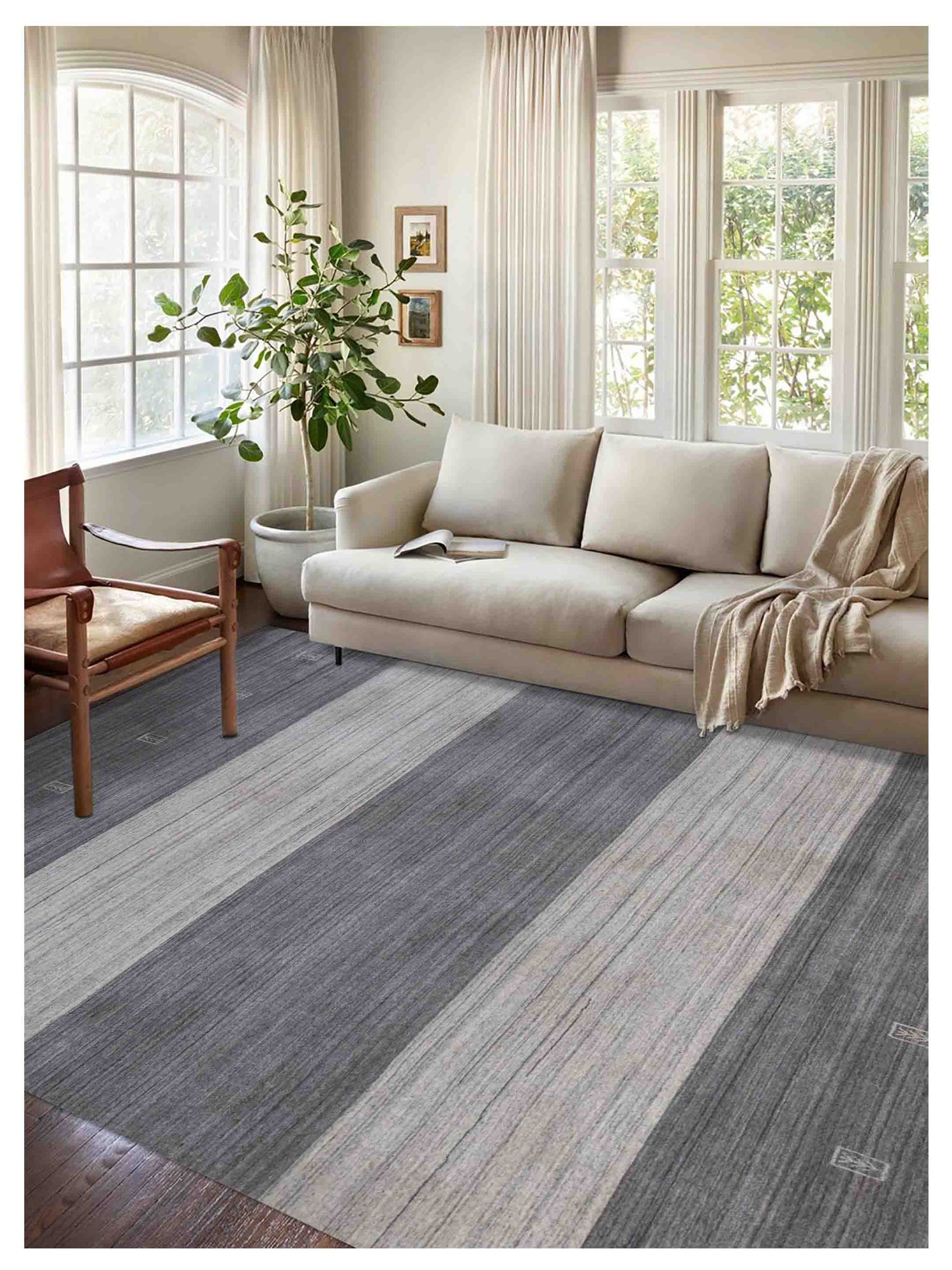 Limited BROOME BR - 705 CHARCOAL Transitional Woven Rug - Rugs - Limited - Atlanta Designer Rugs