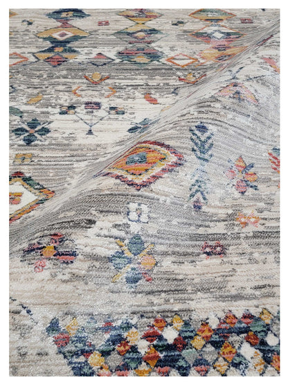 Artisan Bellisimo Ivory Gray Traditional Machinemade Rug - Rugs - Artisan - Atlanta Designer Rugs