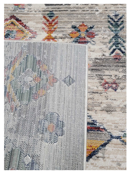 Artisan Bellisimo Ivory Gray Traditional Machinemade Rug - Rugs - Artisan - Atlanta Designer Rugs