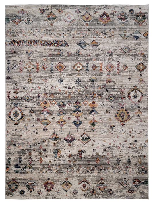 Artisan Bellisimo Ivory Gray Traditional Machinemade Rug - Rugs - Artisan - Atlanta Designer Rugs