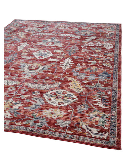 Artisan Bellisimo Red Red Traditional Machinemade Rug