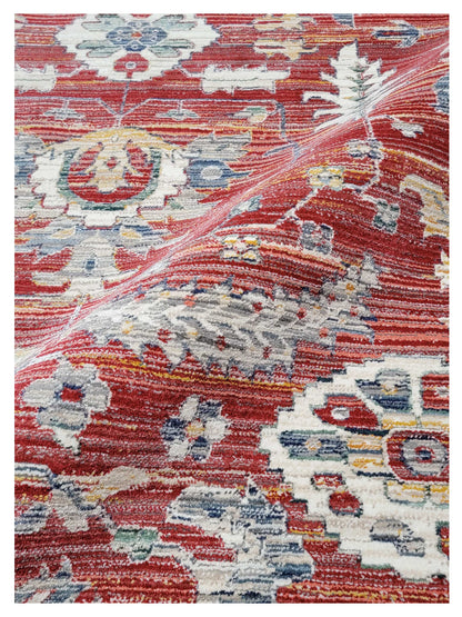 Artisan Bellisimo Red Red Traditional Machinemade Rug