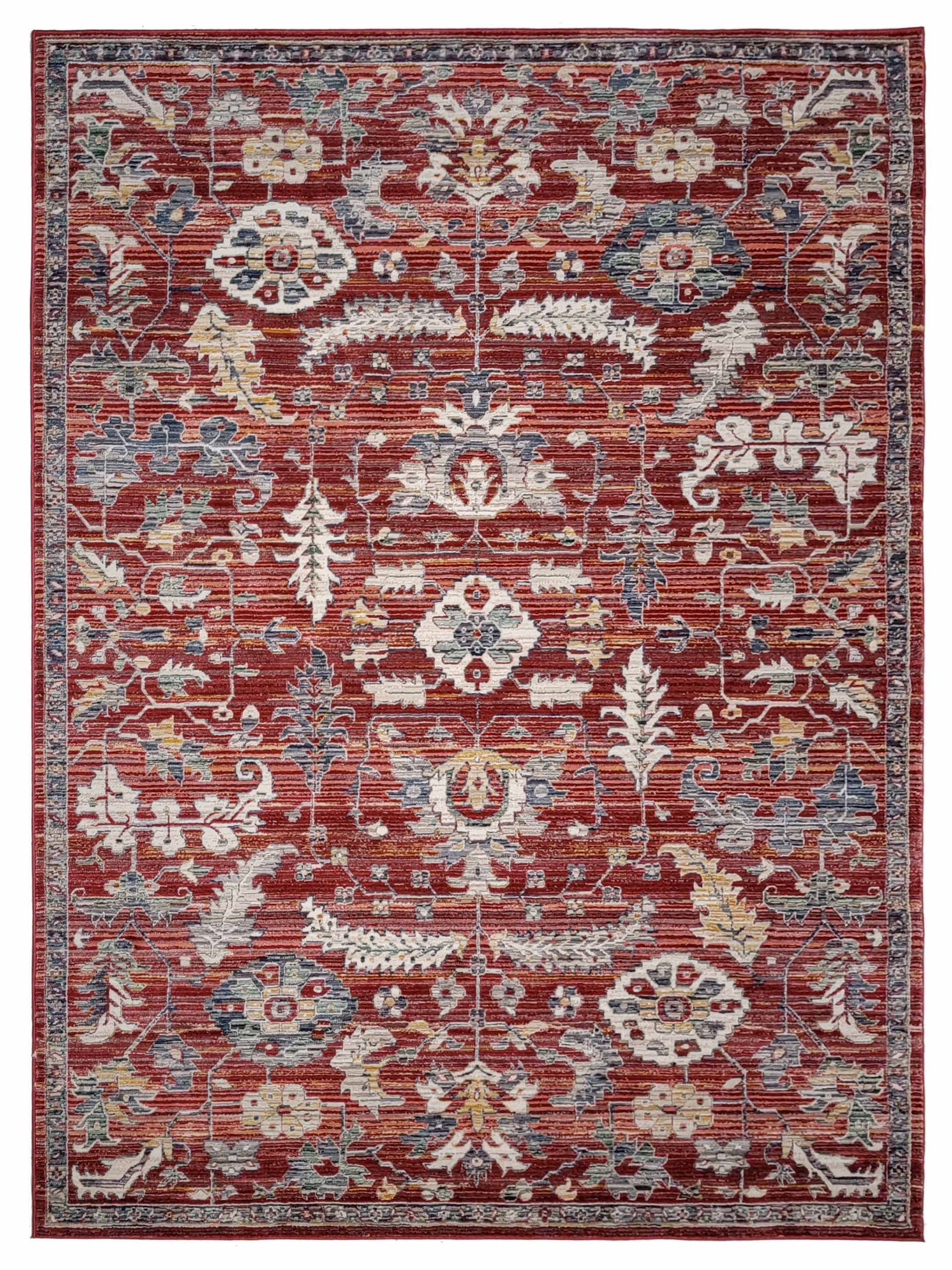 Red Designer Rug Artisan Bellisimo Red Red Traditional Machinemade Rug | Atlanta ...
