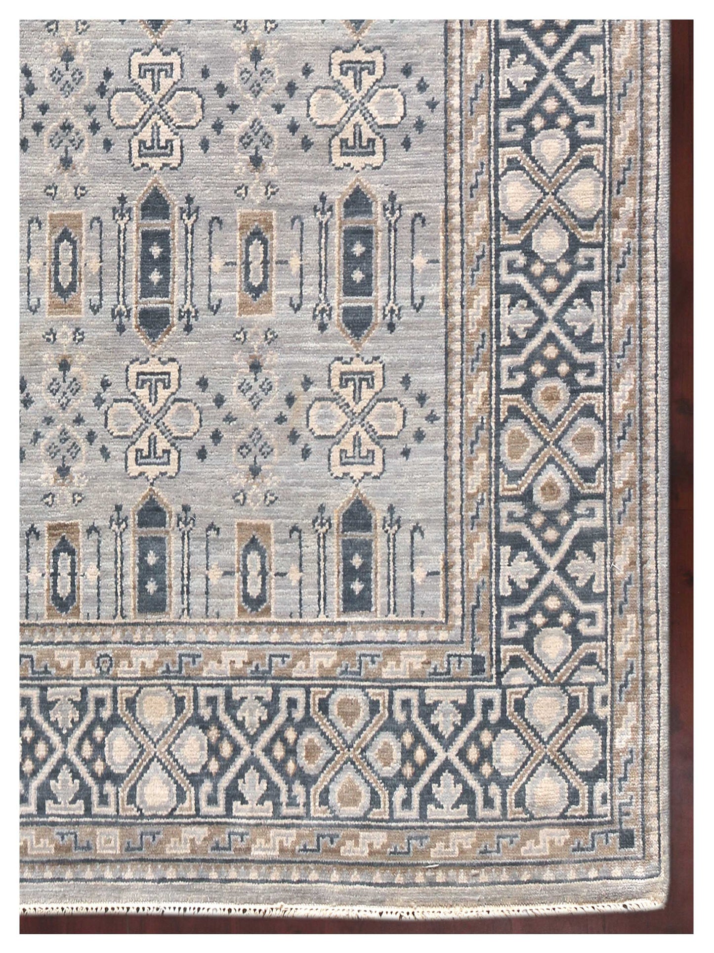 Limited BALLINA BA - 433 BLUE Traditional Knotted Rug - Rugs - Limited - Atlanta Designer Rugs