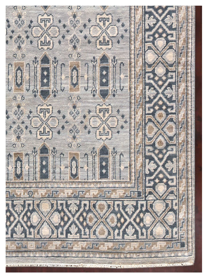 Limited BALLINA BA - 433 BLUE Traditional Knotted Rug - Rugs - Limited - Atlanta Designer Rugs