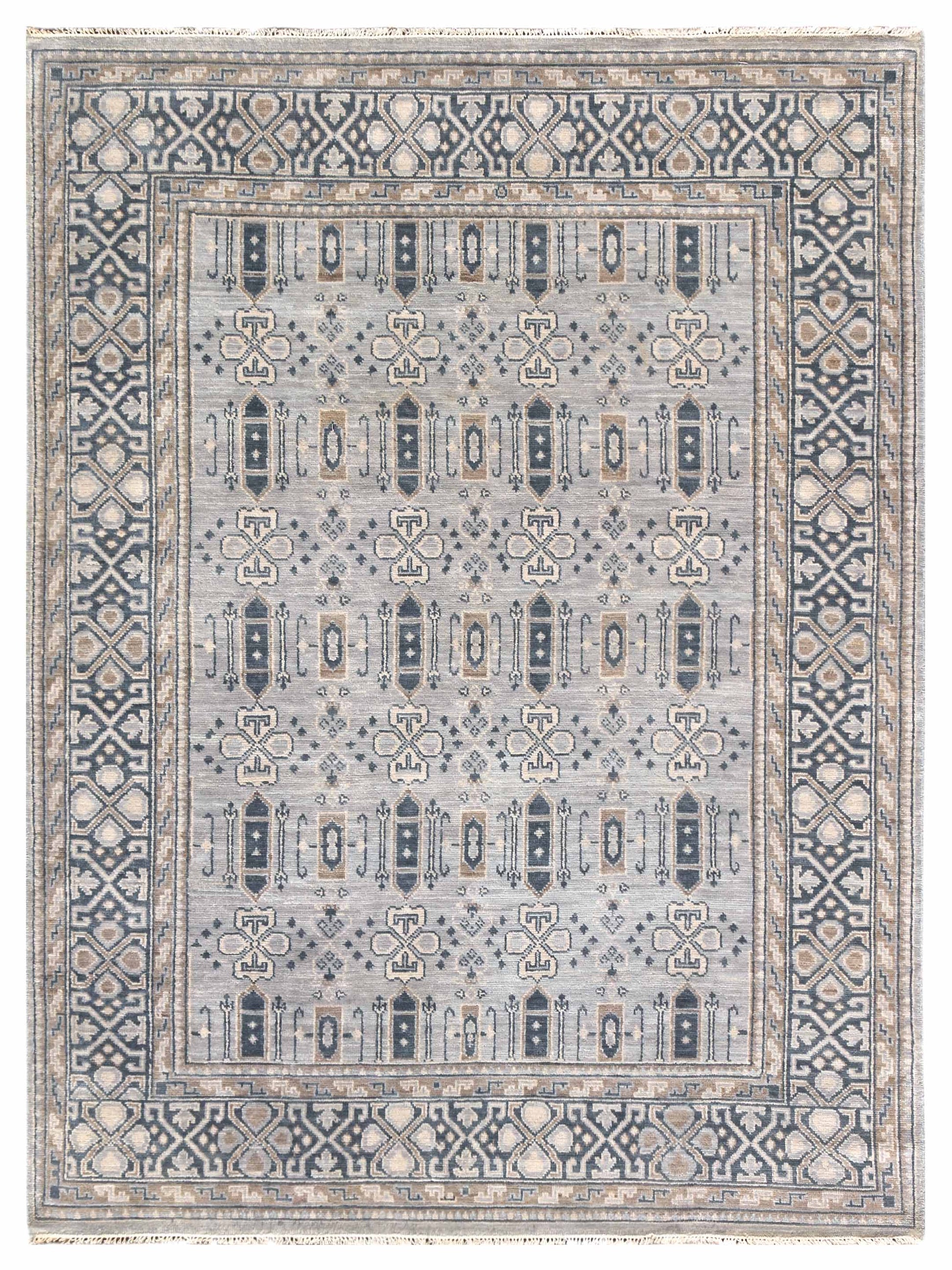 Limited BALLINA BA - 433 BLUE Traditional Knotted Rug - Rugs - Limited - Atlanta Designer Rugs