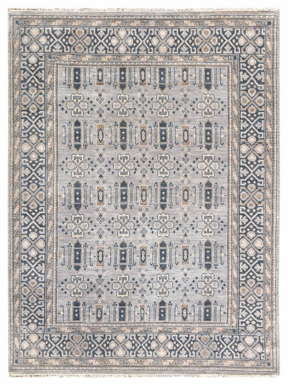 Limited BALLINA BA - 433 BLUE Traditional Knotted Rug - Rugs - Limited - Atlanta Designer Rugs