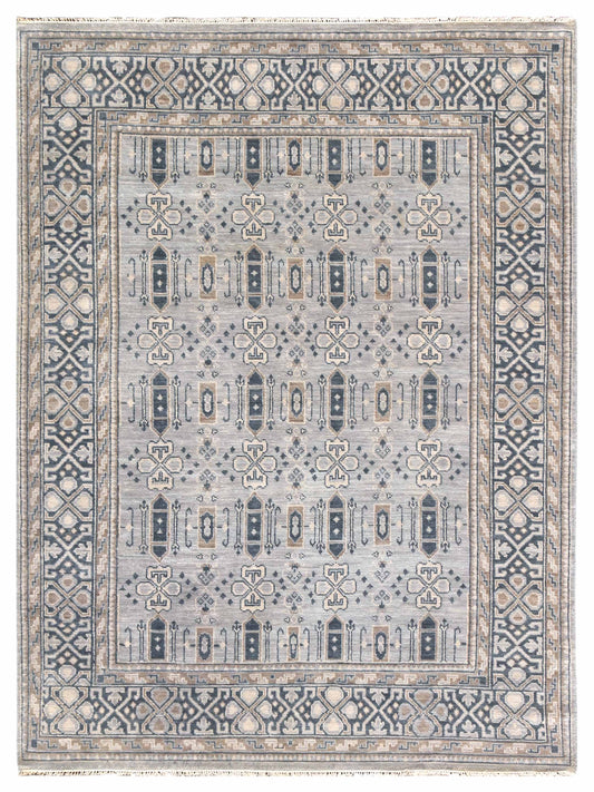 Limited BALLINA BA - 433 BLUE Traditional Knotted Rug - Rugs - Limited - Atlanta Designer Rugs
