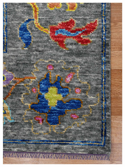 Limited BALLINA BA - 438 GRAY Traditional Knotted Rug - Rugs - Limited - Atlanta Designer Rugs