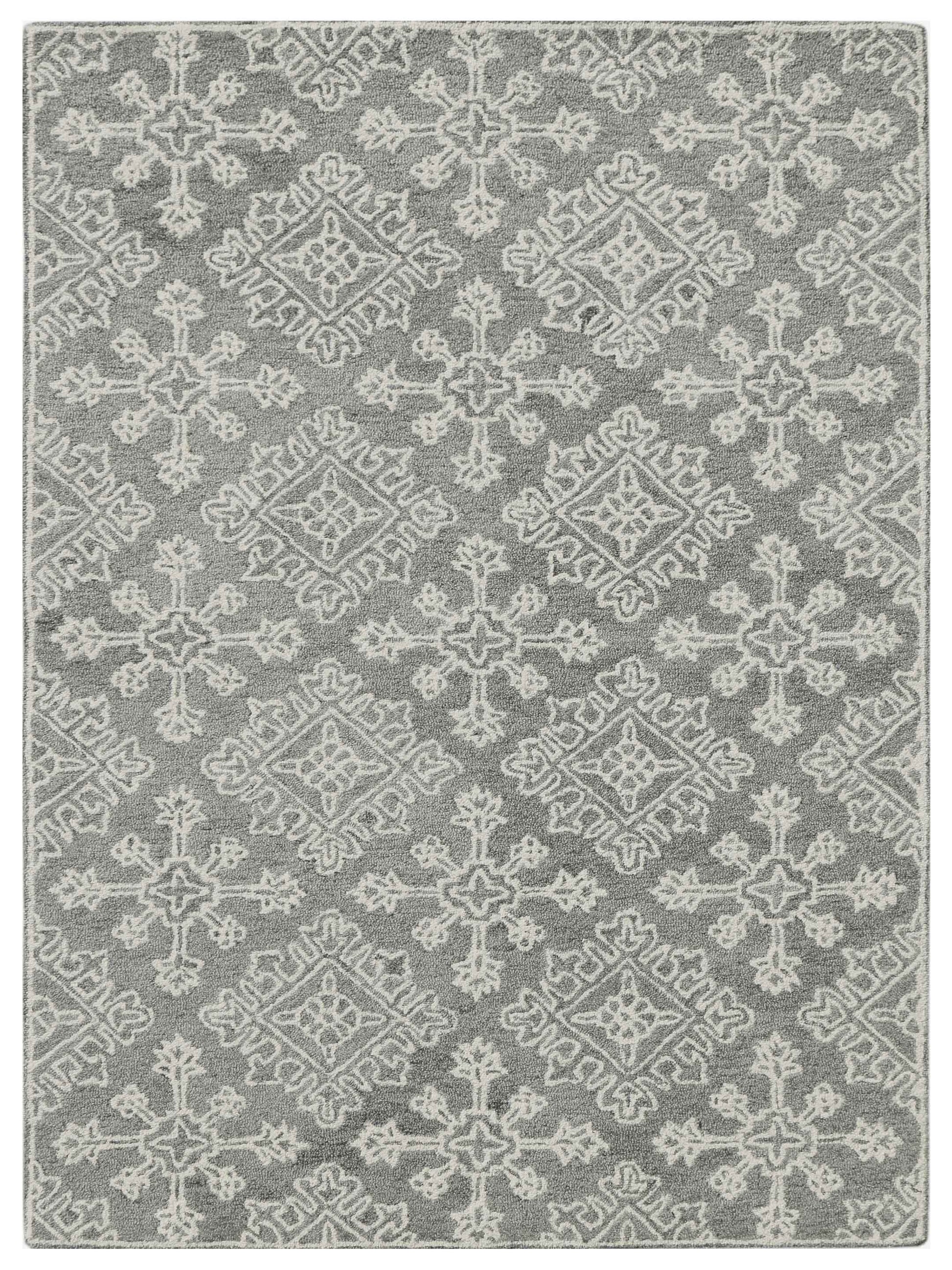 Limited BOWEN BO - 633 SHALE GRAY Transitional Tufted Rug - Rugs - Limited - Atlanta Designer Rugs