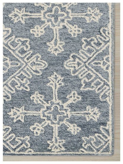 Limited BOWEN BO - 634 GRAY STEEL Transitional Tufted Rug - Rugs - Limited - Atlanta Designer Rugs