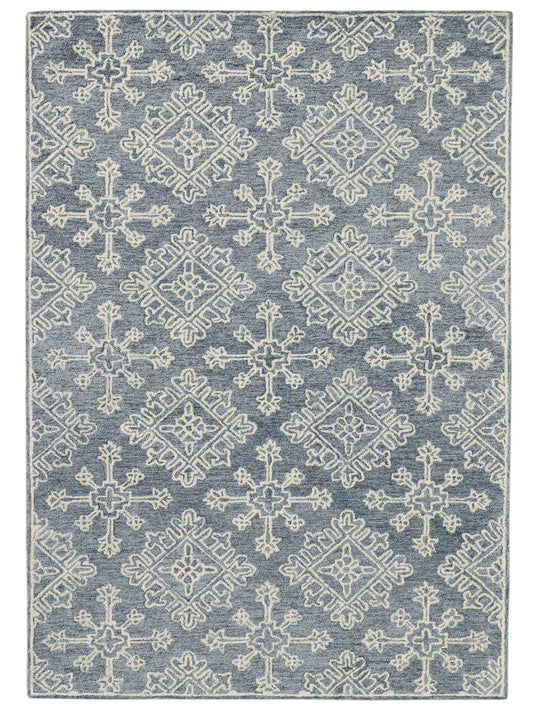 Limited BOWEN BO - 634 GRAY STEEL Transitional Tufted Rug - Rugs - Limited - Atlanta Designer Rugs