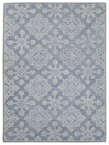 Limited BOWEN BO - 635 SKY BLUE Transitional Tufted Rug - Rugs - Limited - Atlanta Designer Rugs