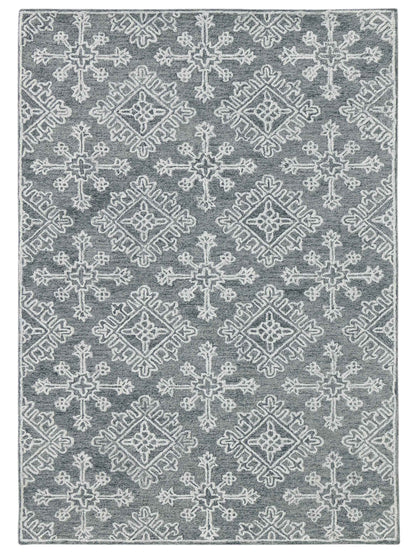 Limited BOWEN BO - 636 GRAPHITE Transitional Tufted Rug - Rugs - Limited - Atlanta Designer Rugs
