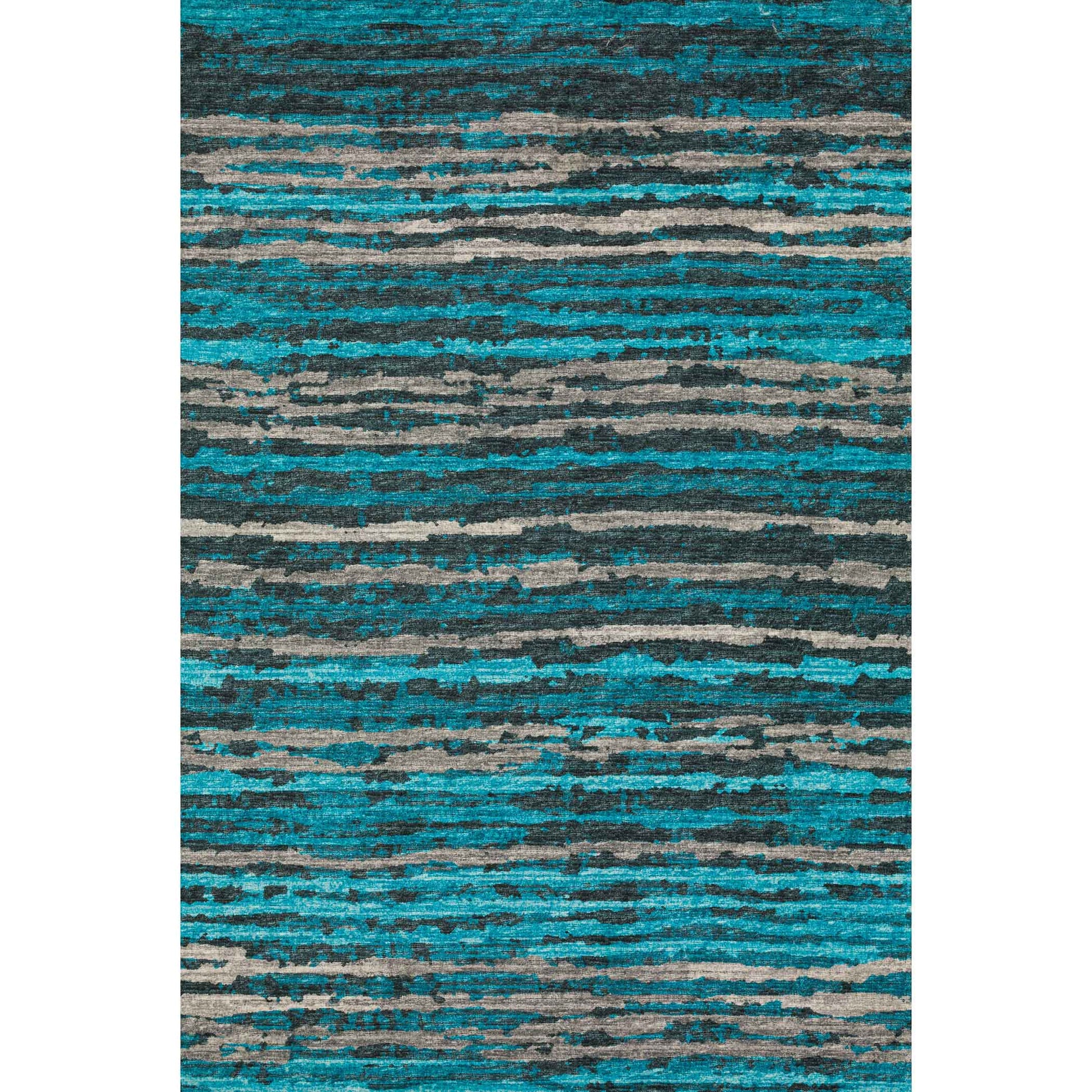 Dalyn Rugs Brisbane BR4 Teal Contemporary Machinemade Rug