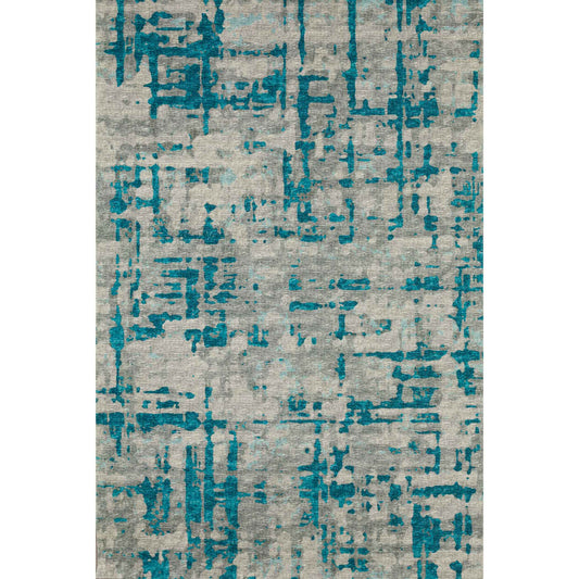 Dalyn Rugs Brisbane BR5 Teal Contemporary Machinemade Rug