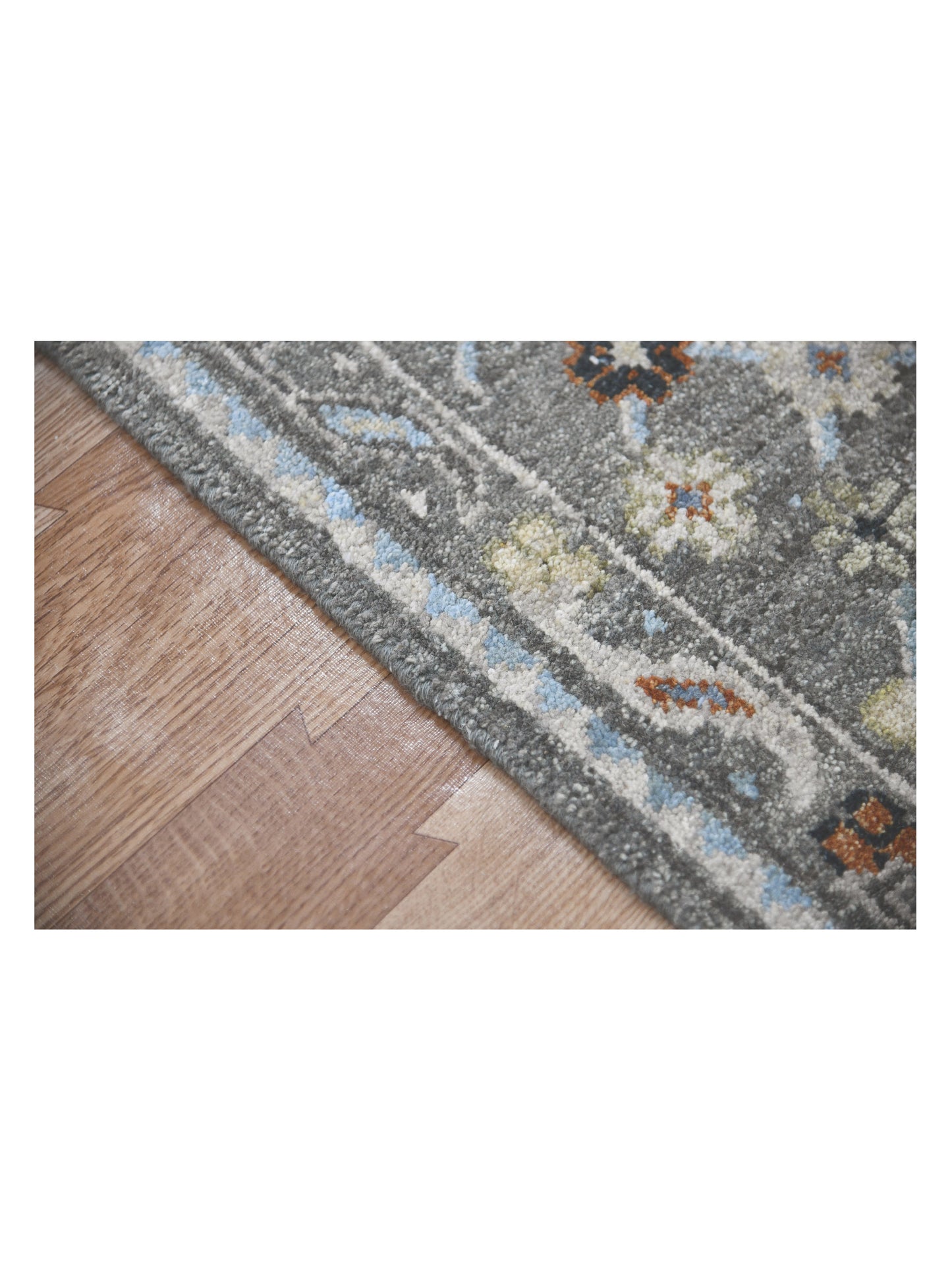 Limited Bailee BNS-150 SANTAS GRAY Traditional Knotted Rugs