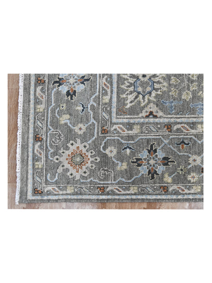 Limited Bailee BNS-150 SANTAS GRAY Traditional Knotted Rugs