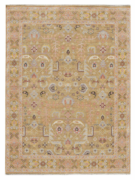 Limited Bailee BNS-180 GOLD Traditional Knotted Rug