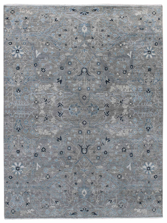 Limited Bailee BNS-200 SILVER Traditional Knotted Rug