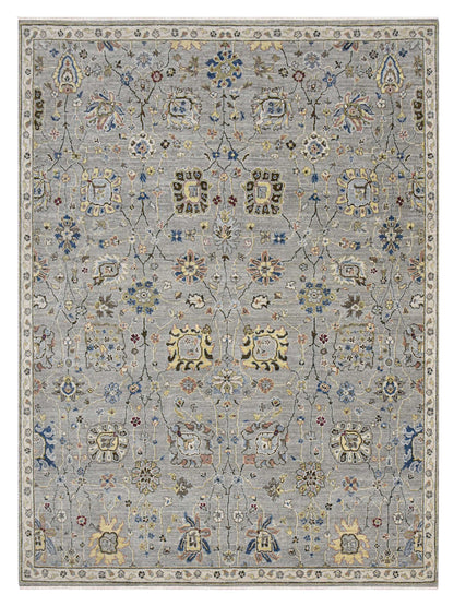 Limited Bailee BNS - 300 SILVER GRAY Traditional Knotted Rug - Rugs - Limited - Atlanta Designer Rugs