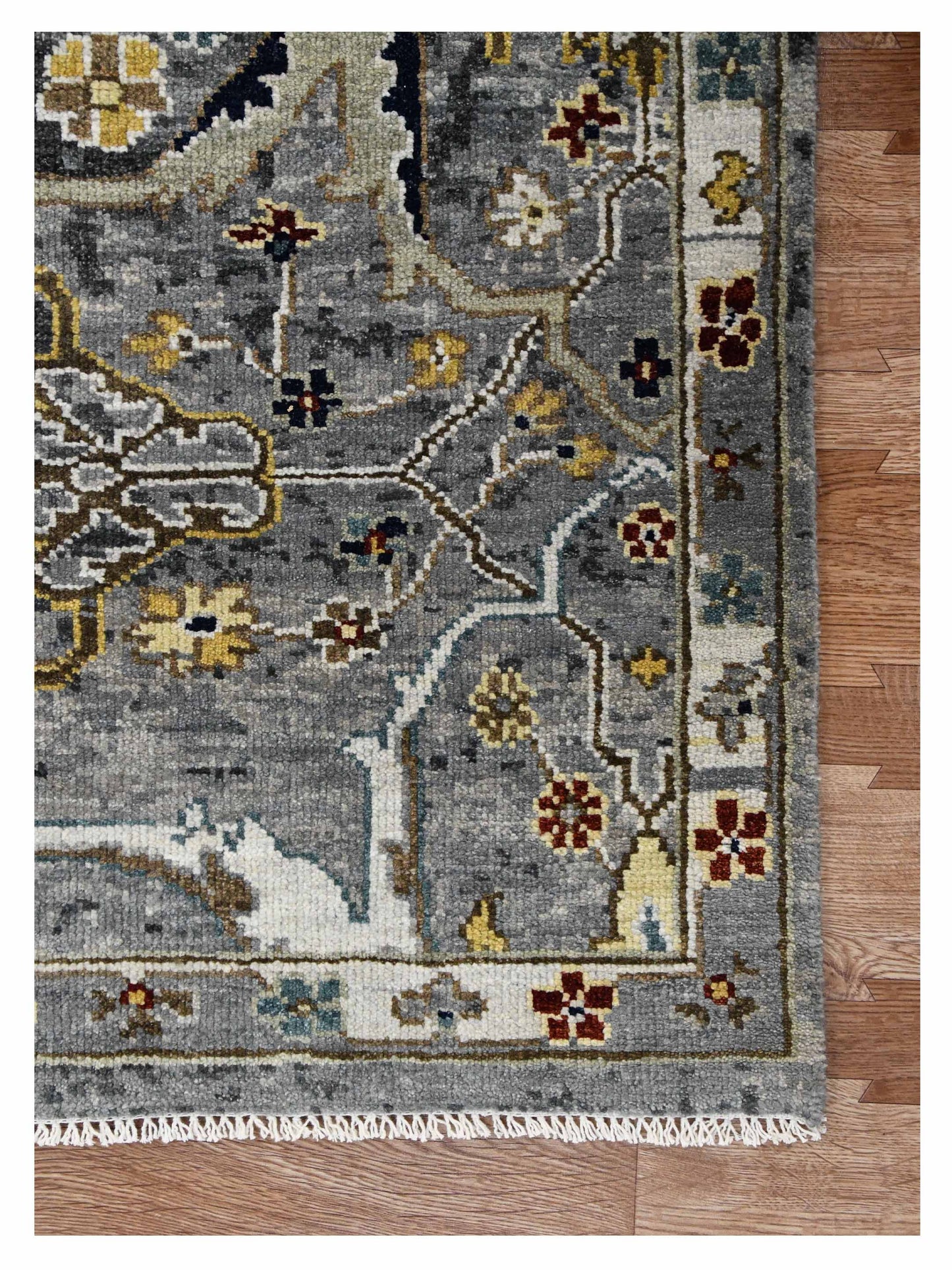 Limited Bailee BNS-430 DEEP SILVER  Traditional Knotted Rug