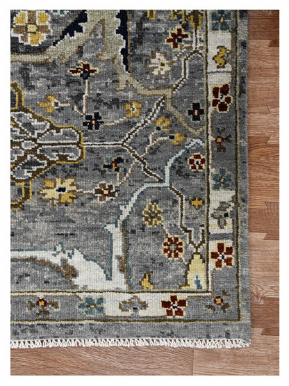 Limited Bailee BNS - 430 DEEP SILVER Traditional Knotted Rug - Rugs - Limited - Atlanta Designer Rugs