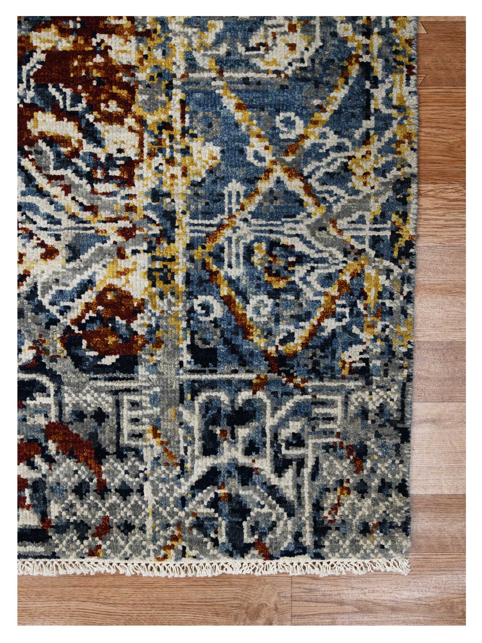 Limited Bailee BNS - 460 BLUE Traditional Knotted Rug - Rugs - Limited - Atlanta Designer Rugs