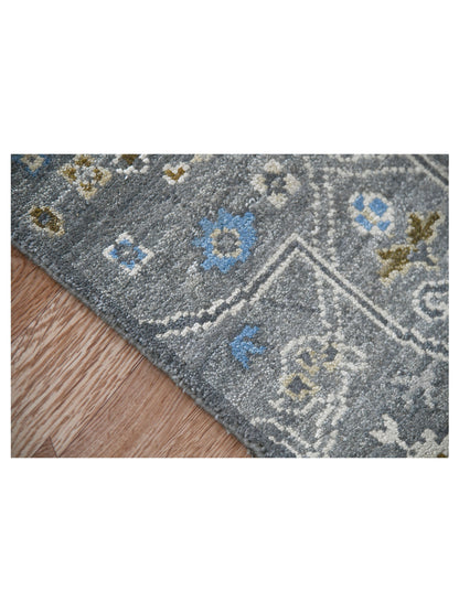 Limited Bailee BNS-500 SANTAS GRAY Traditional Knotted Rugs