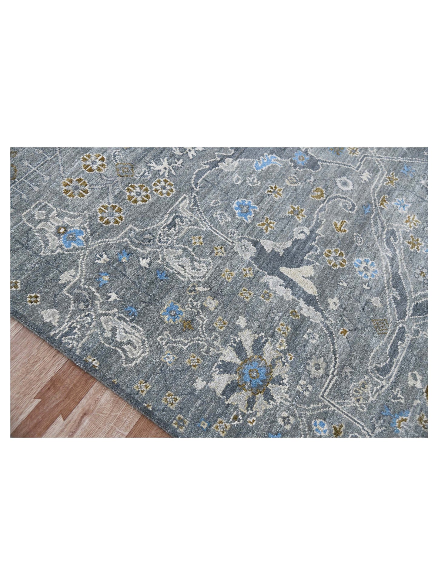 Limited Bailee BNS-500 SANTAS GRAY  Traditional Knotted Rug