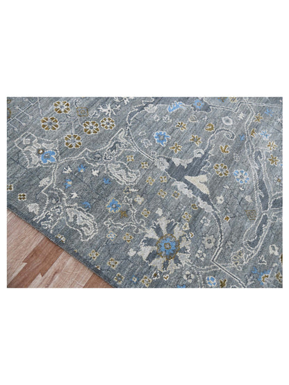 Limited Bailee BNS-500 SANTAS GRAY Traditional Knotted Rugs