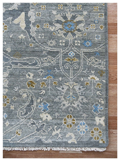 Limited Bailee BNS-500 SANTAS GRAY Traditional Knotted Rugs