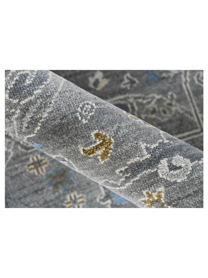 Limited Bailee BNS-500 SANTAS GRAY Traditional Knotted Rugs