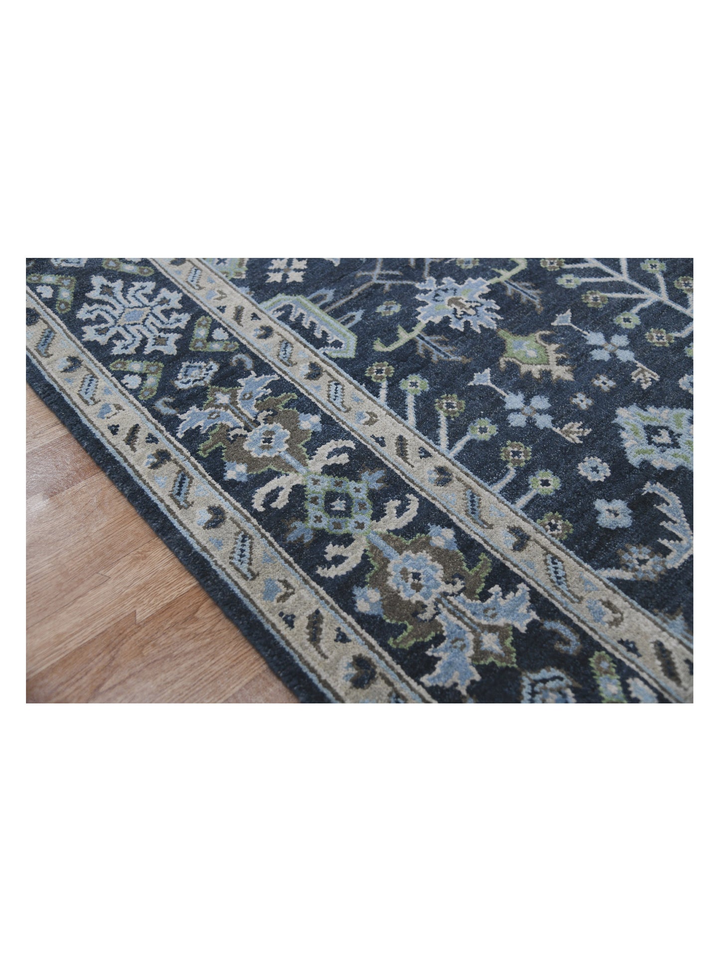 Limited Bailee BNS-900 BLUE SAPPHIRE Traditional Knotted Rugs
